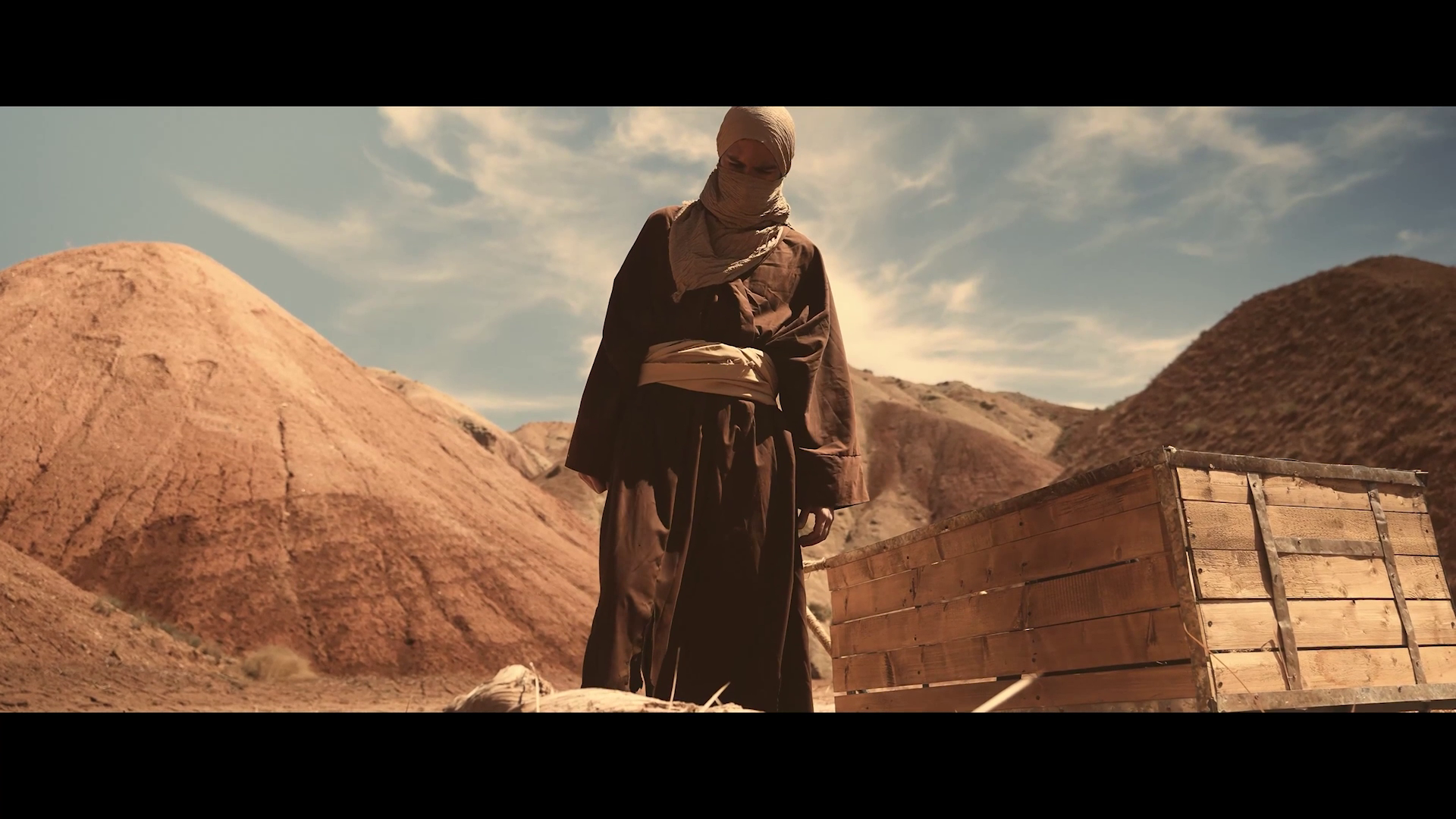 Film still from Faramarzi’s work.