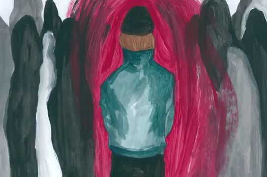 Film still from Faramarzi’s work.